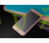 3D tvrdené sklo iPhone 6/6S - svetlo ružové